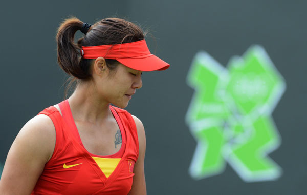 Li Na is not enjoying her summer in Britain