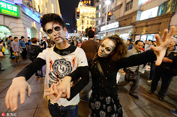 Is Halloween gaining popularity in China?