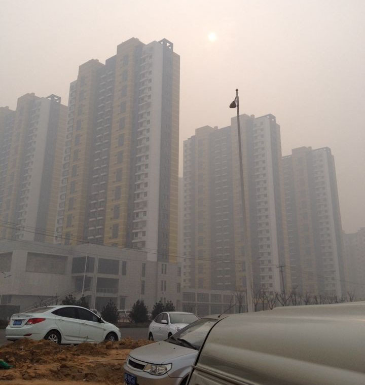 Top 10 cities with worst smog in China