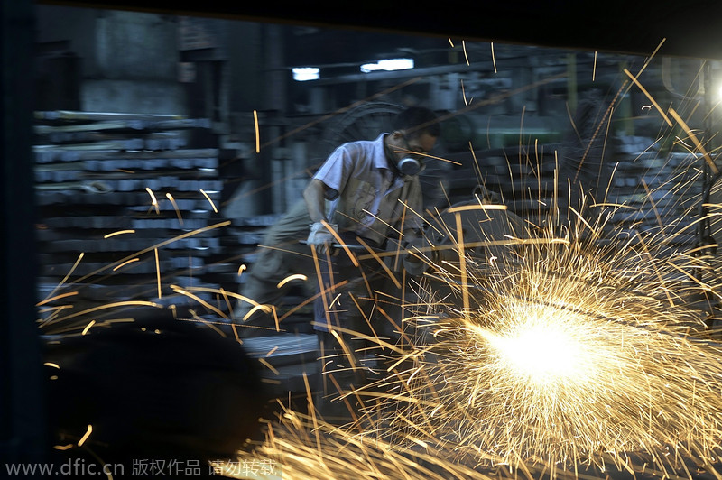 Chonqing's last steel rolling mill