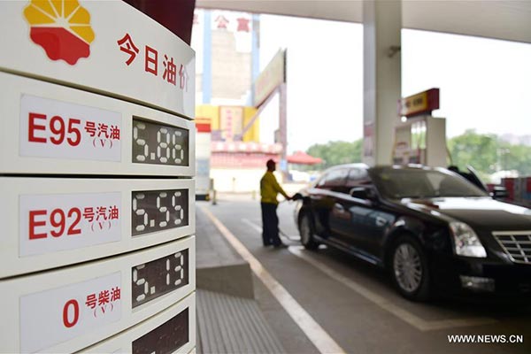 China raises retail fuel prices