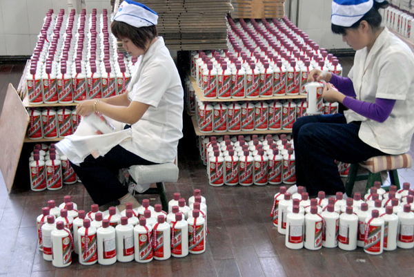 Holiday season gives Moutai cheer