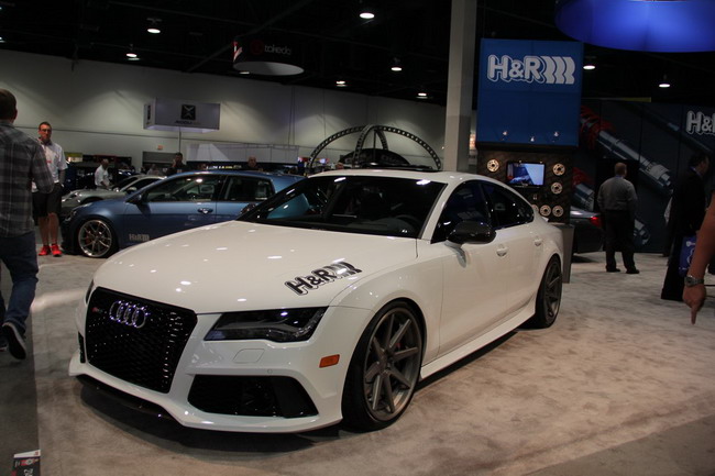 Modified Audi cars at SEMA Show