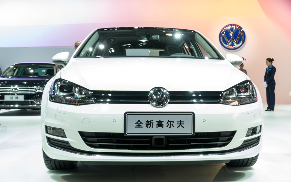 FAW-VW all-new Golf at Guangzhou auto show