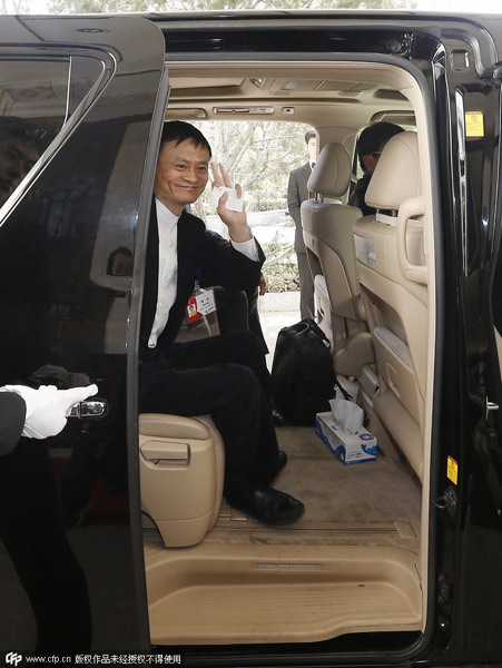 Jack Ma attends China Development Forum 2015 in Beijing