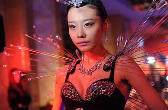 Models put on a show for Spring Festival celebration