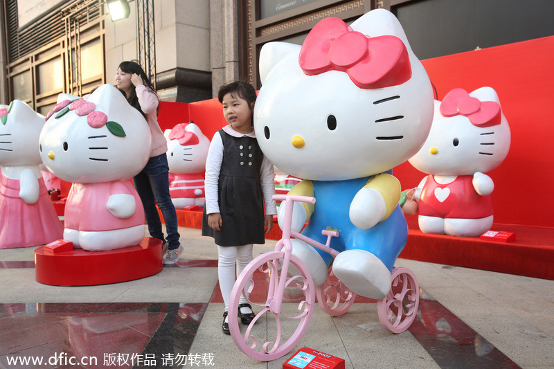 Hello Kitty, happy 40th birthday!