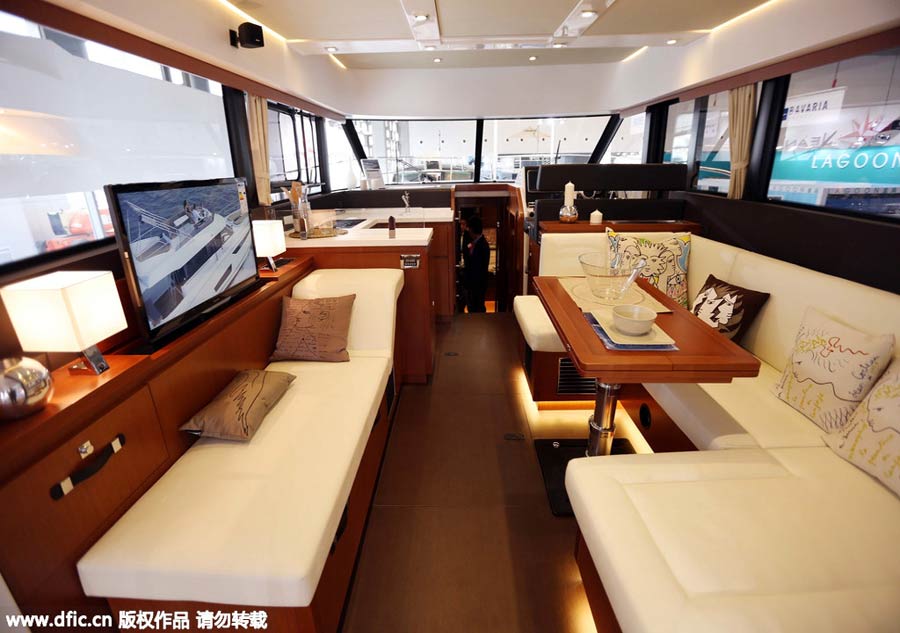 China Intl Boat Show kicks off in Shanghai