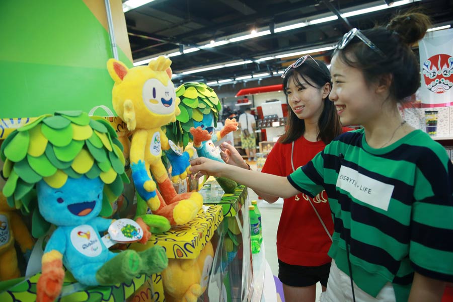 Olympic merchandize popular ahead of games