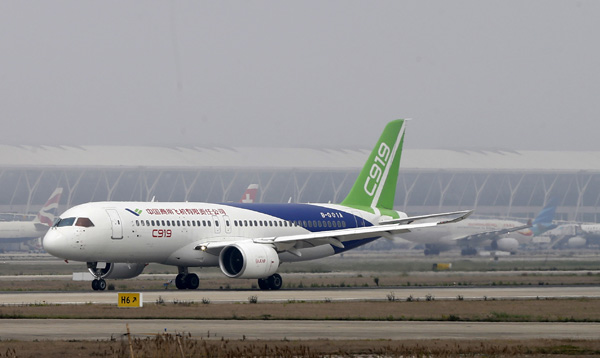 C919 takes to the skies