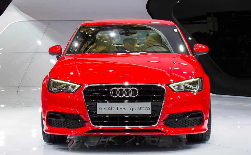 Audi A3 sedan world premiere at Shanghai auto show 2013