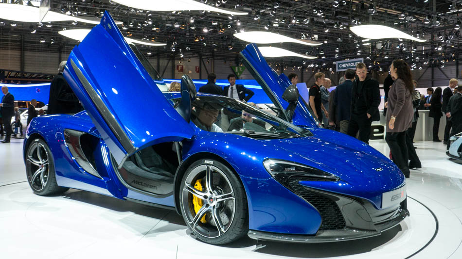 Top luxury sports cars at Geneva Motor Show