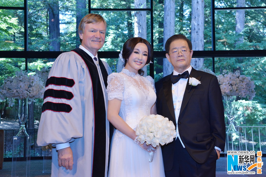 Actress Liu Xiaoqing's wedding in San Francisco