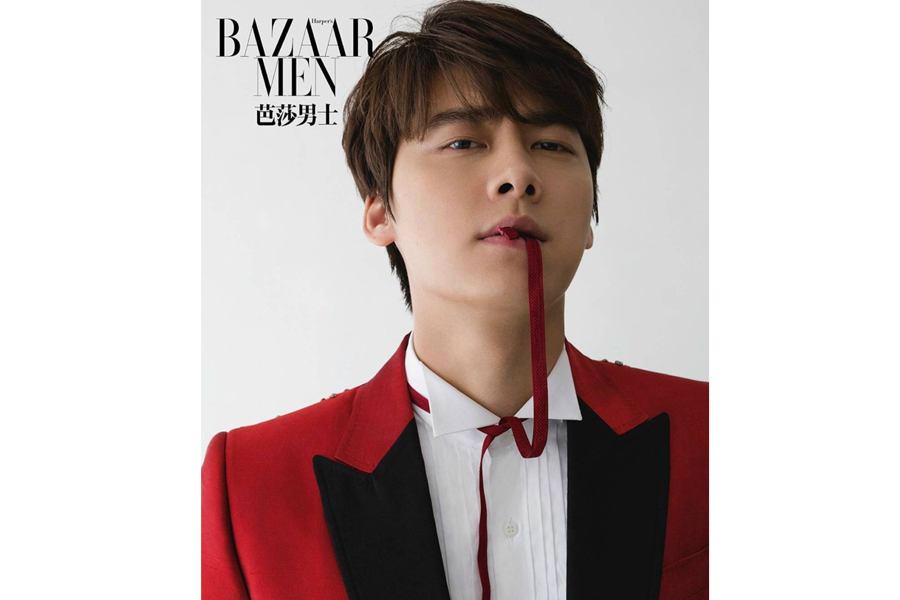 Actor Li Yifeng releases fashion photos for fashion magazine