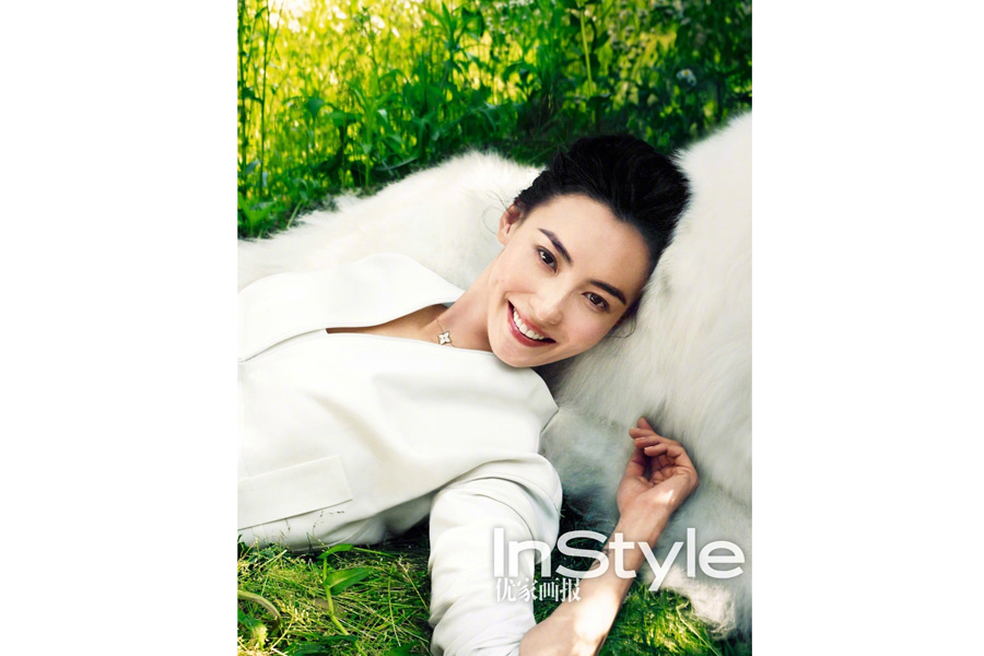 Fashion icon Cecilia Cheung poses for the fashion magazine