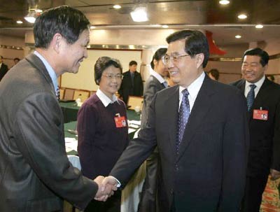 March 4, 2005: President Hu Jintao sets forth guidelines on Taiwan