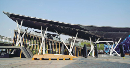 New Zealand pavilion lives up to green reputation