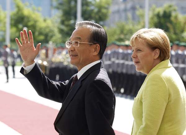 China, Germany sign $15 billion deals