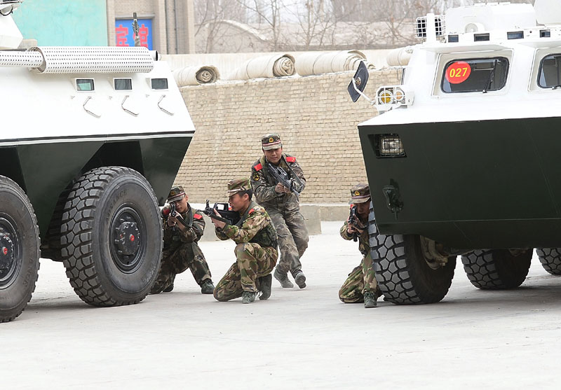 Armed police gear up for two sessions duty