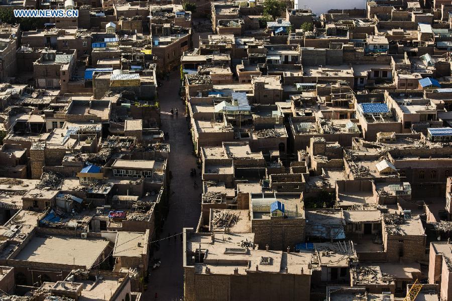 China's westernmost city: old town of Kashgar