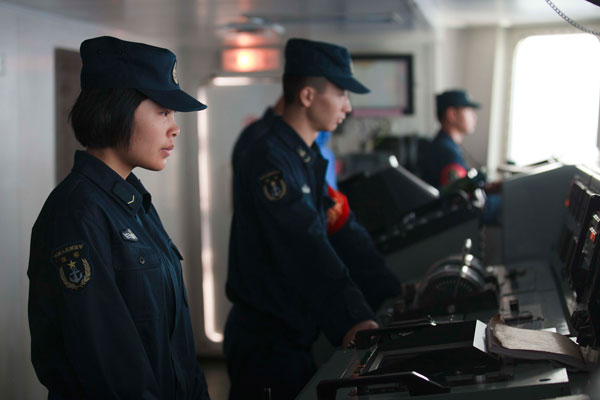 Dreams come true for female sailors