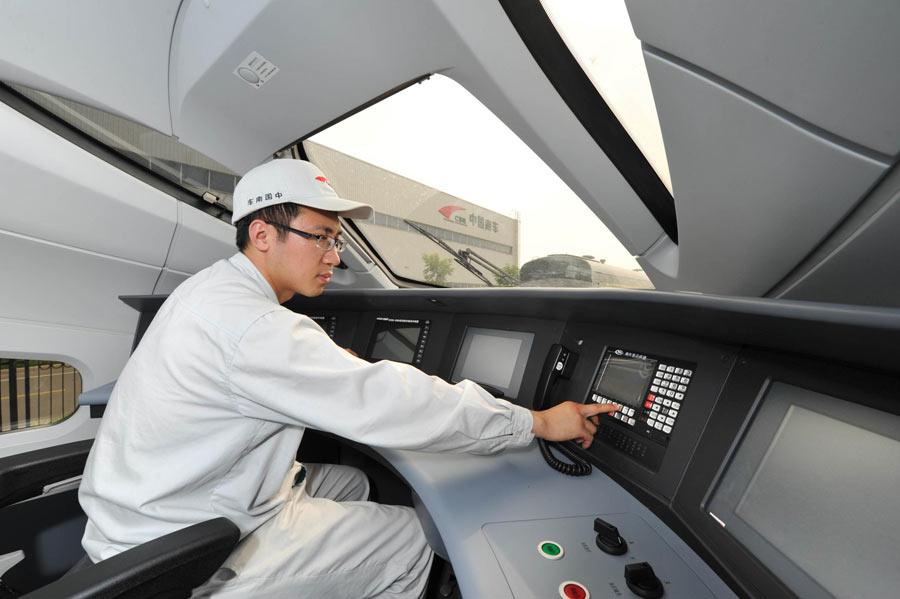 Intelligent high-speed train tested