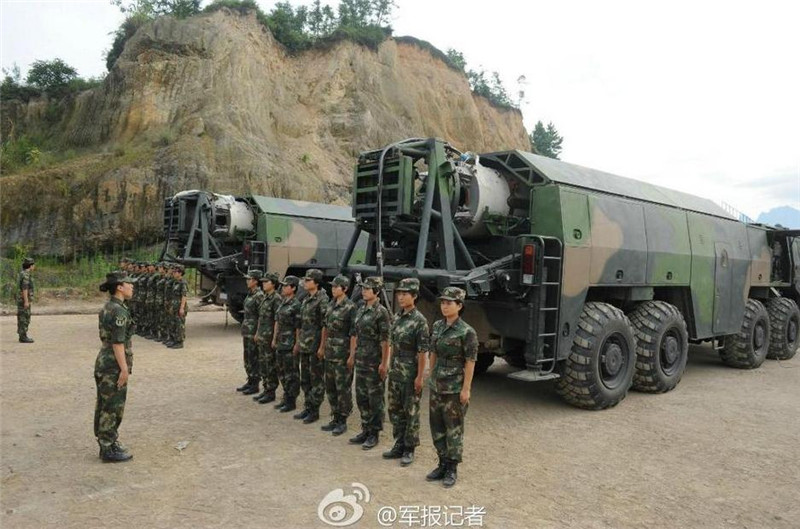 Women's missile unit joins China's army