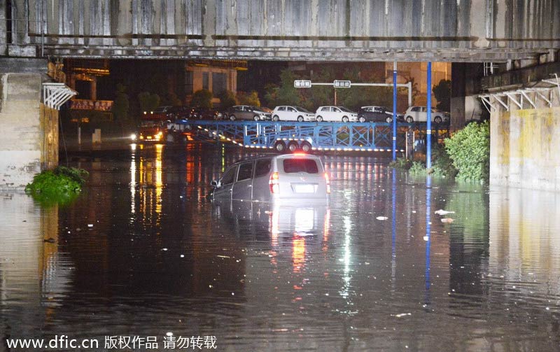 Severe rainstorm hits E China