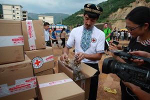 Army to blow up blockage at barrier lake in quake-hit Yunnan