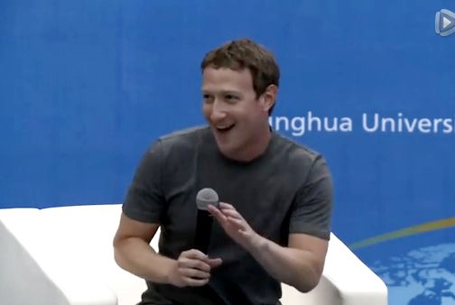 Zuckerberg's 'ni hao' impresses students