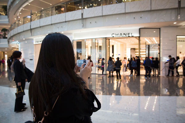 Customers snap up Chanel's products