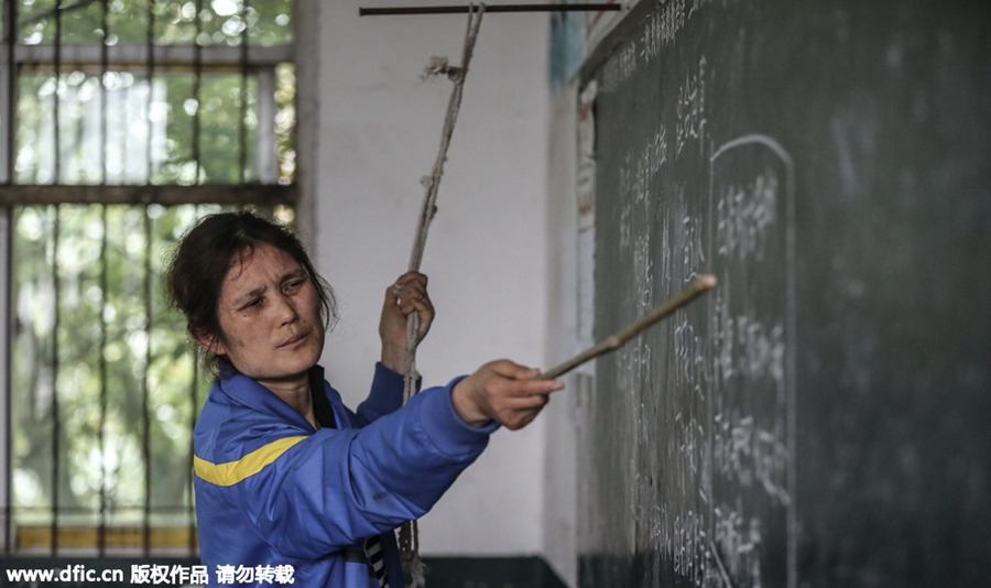 Teaching on a rope