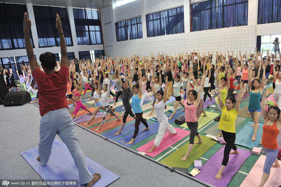 Fans welcome upcoming International Day of Yoga