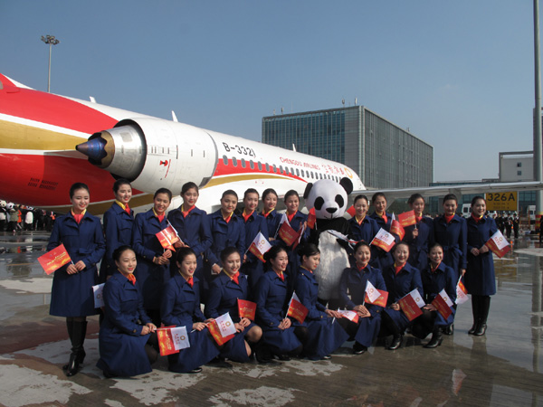 China-made ARJ21 regional jetliner popular with Sichuan locals