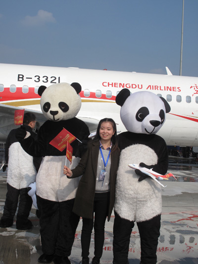 China-made ARJ21 regional jetliner popular with Sichuan locals