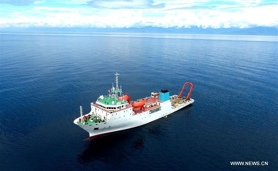 Chinese deep-sea explorer ship starts exploration in Solomon Sea