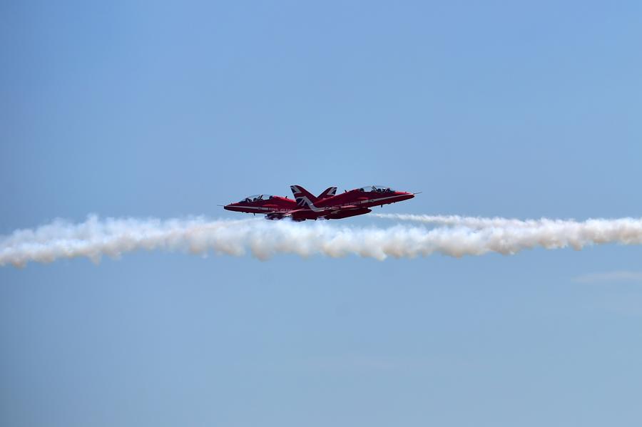 British Red Arrows make its debut in China