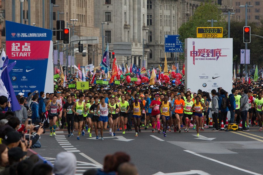 South African runner wins Shanghai Marathon