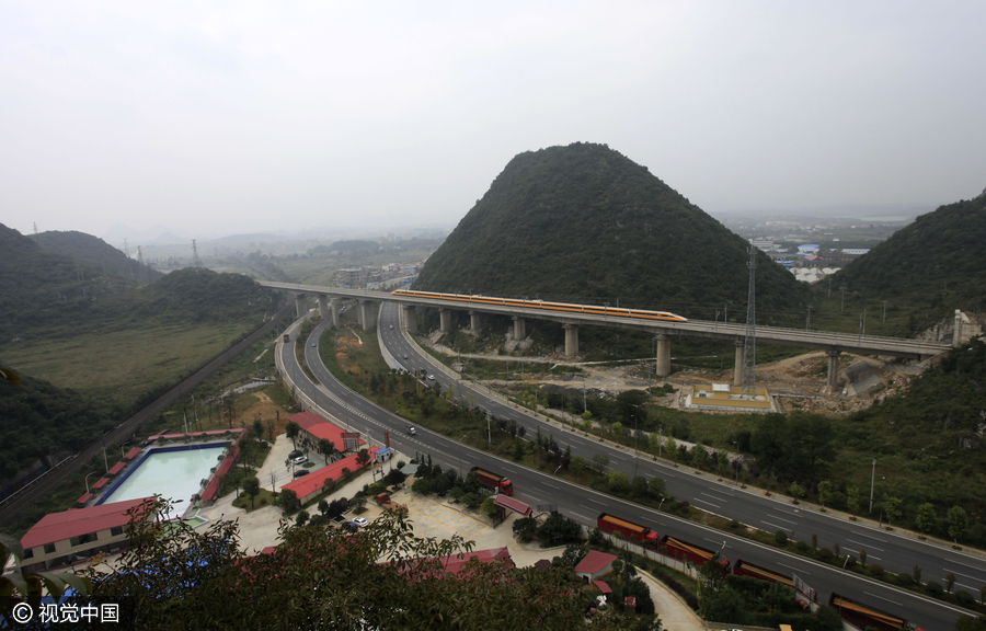 Faster to Yunnan with new high-speed rail