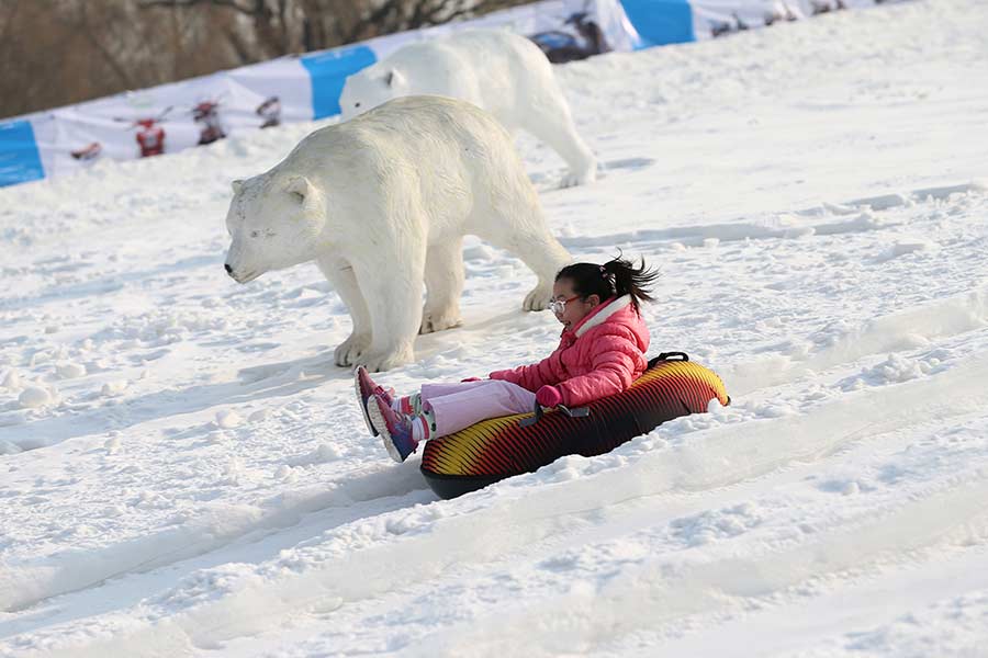 It's snow carnival time in Beijing