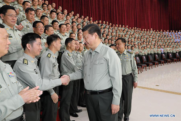 Xi inspects PLA Southern Theater Command, vows to build strong army