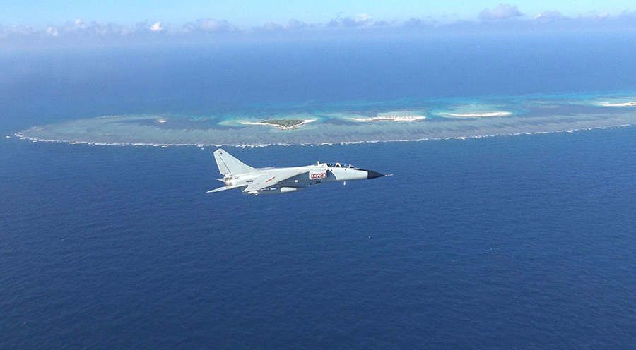 'Hawks of Thunder': PLA South China Sea Fleet conduct advanced flight training