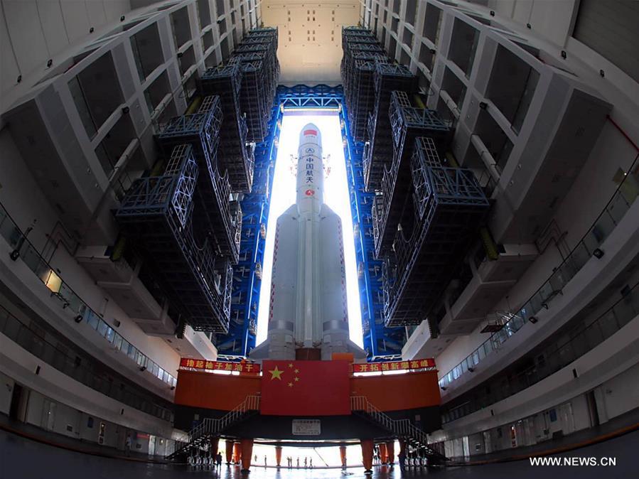 Heavy-lift rocket readied for 2nd mission