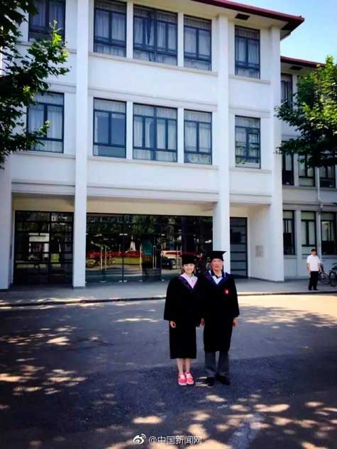 Granddaughter brings grandpa back to campus after 60 years