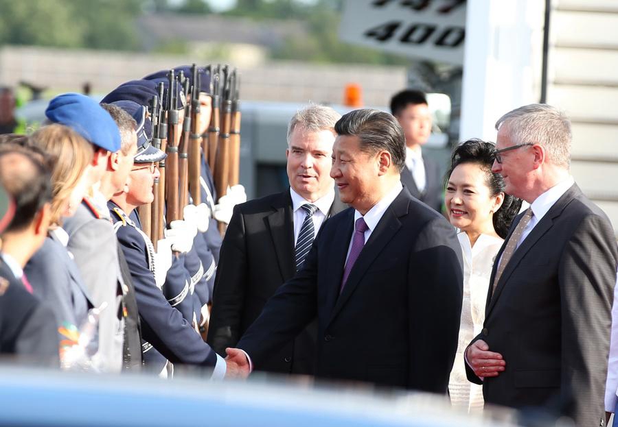 Moments from President Xi's visits