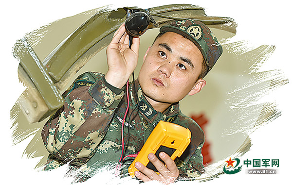 Grassroots delegate: A soldier from the PLA Rocket Force