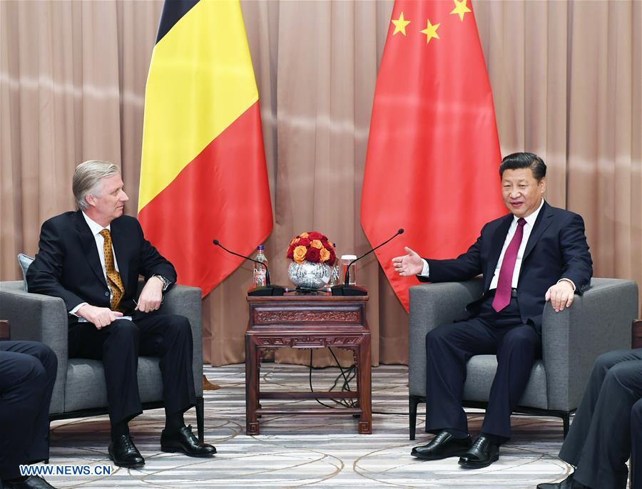 Xi Jinping rencontre le roi des Belges et exprime son soutien à l'intégration européenne