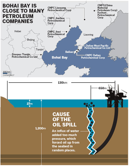 Large number of petro plants threaten environment of bay