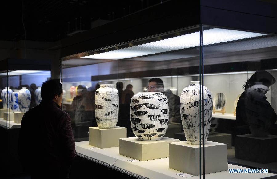 Artist Pan Lusheng's solo art exhibition held in Shandong Museum