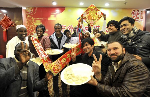 Overseas students celebrate Chinese New Year